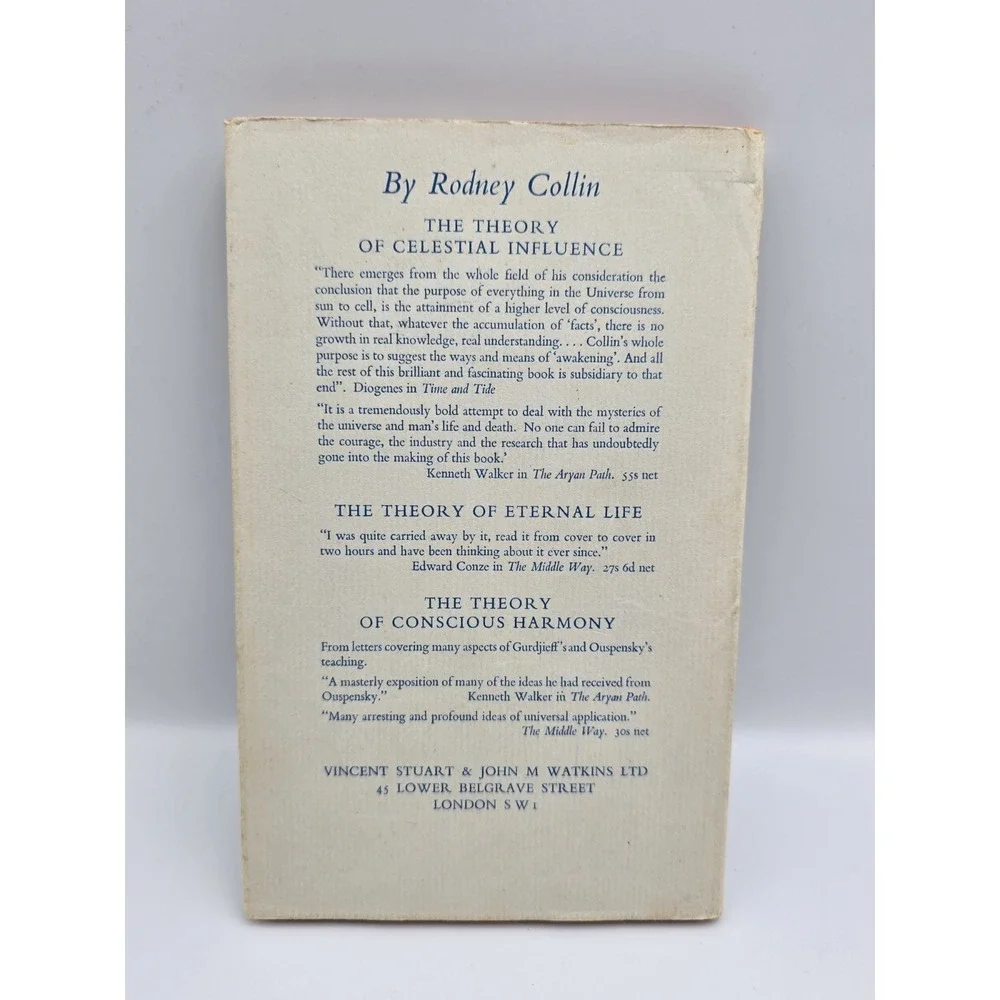 The Mirror of Light Rodney‎ Collin, Excellent Condition,  1968